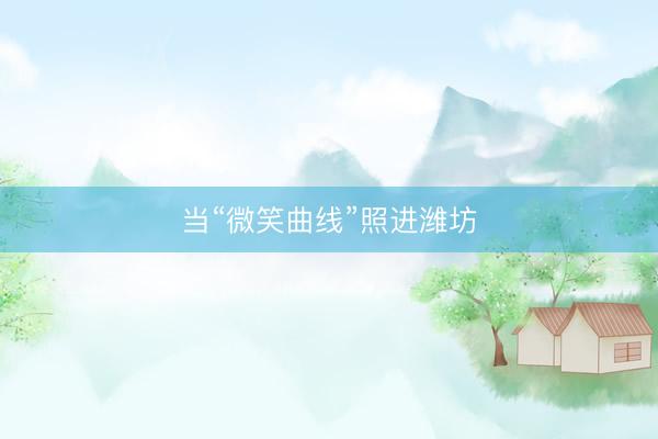 当“微笑曲线”照进潍坊