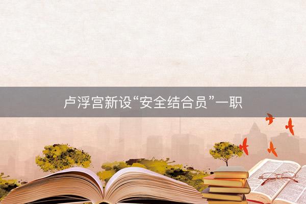 卢浮宫新设“安全结合员”一职